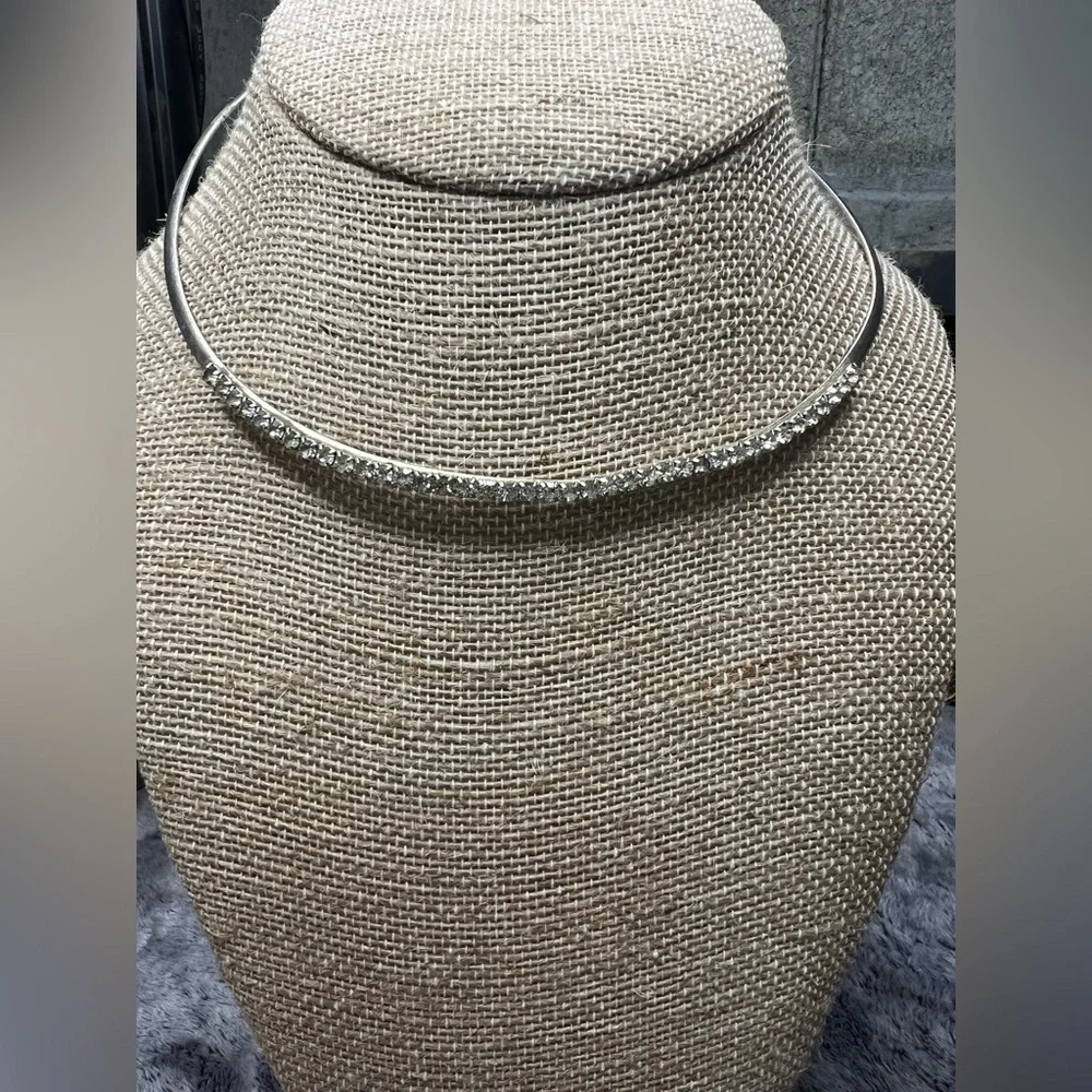 Vintage Single, Double and Triple Rows Rhinestone Choker Collection